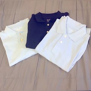 The Children's Place Boys' Long Sleeve Pique Polo & Short Sleeve Size M …
